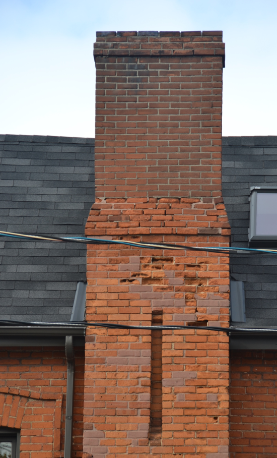 Down with the chimenys chimney