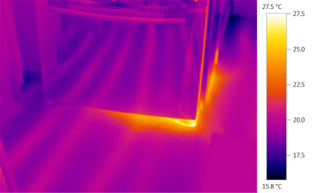 Heat loss Hot Fridge